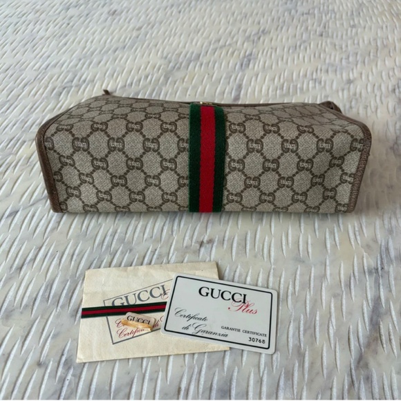 Authentic Gucci GG Plus Pouch - Picture 11 of 11
